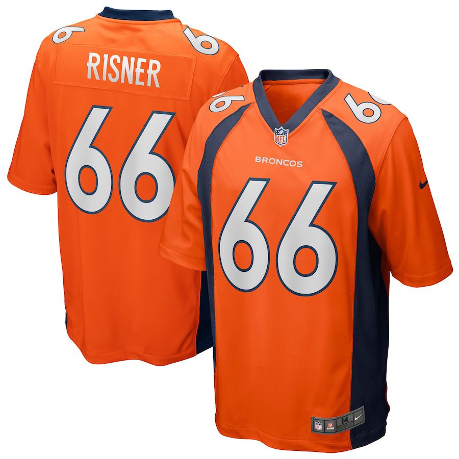 Men Denver Broncos #66 Dalton Risner Nike Orange Game NFL Jersey->denver broncos->NFL Jersey